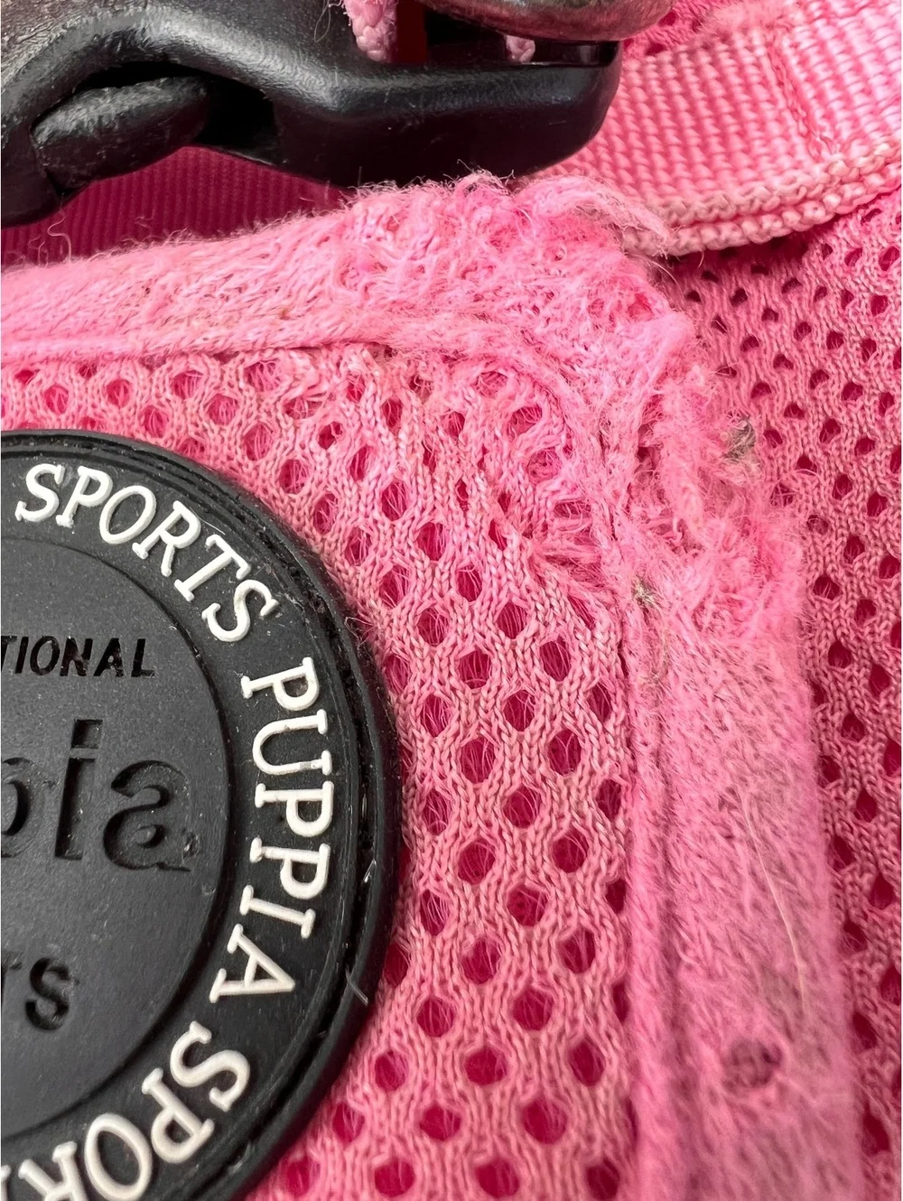 Puppia Soft Vest Harness in Pink Medium